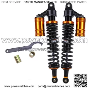 For Yamaha Raptor 700R 700 660R YFZ450 400MM ATV Shocks Absorbers Adjustable