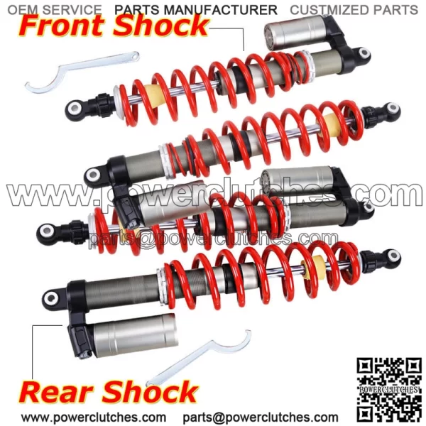For 2009-14 Polaris RZR 800 S LE EFI EPS 60" set of 4 Aftermarket Shock Absorber - Image 3