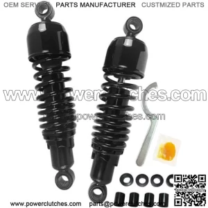 DS Shock Absorbers Standard 12.5" Black Harley Davidson Sportster