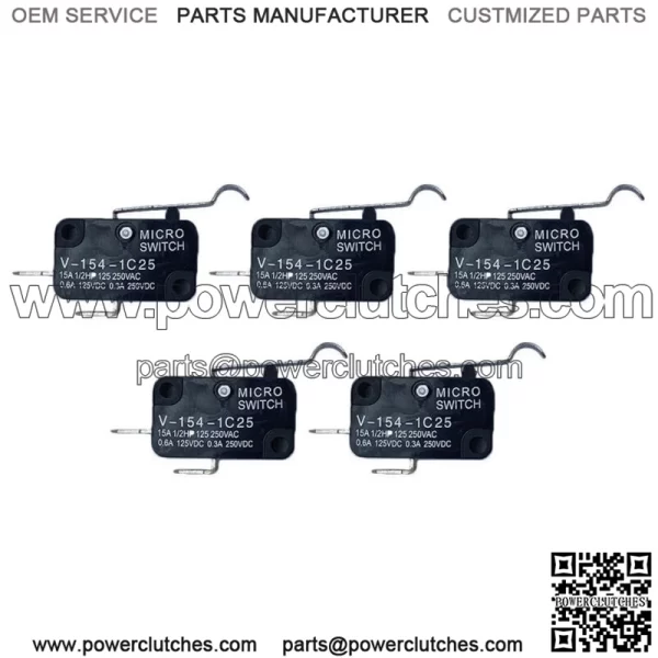 5 Pack Club Car Cart 1980-up 2 Prong Micro Switch Speed Forward Reverse 1014808