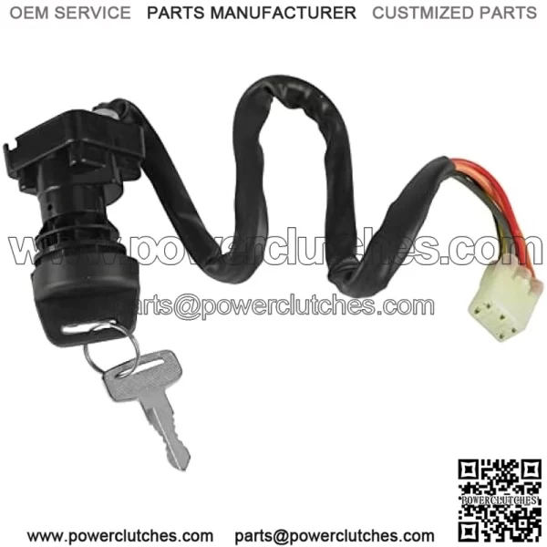 Ignition Switch Compatible With Suzuki Ltf400 Ltf400F Ltf400 Eiger 400 2Wd 4Wd 2002-2007 Ignition Switch