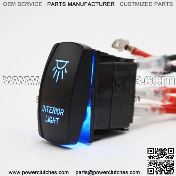 OUTPUT 5V 3.1A USB Charger + "INTERIOR LIGHT" Switch on UTV Dashboard (For: More than One Vehicle) - Image 4