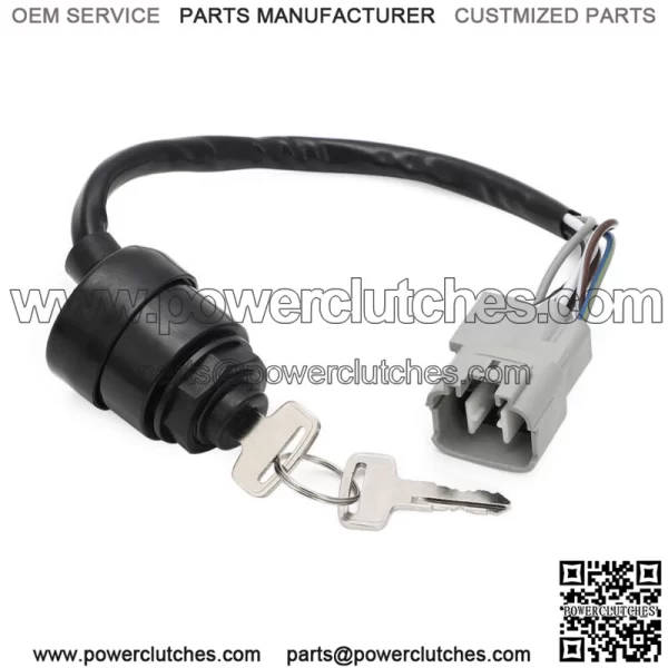 New Ignition Switch for Kawasaki KAF820 Mule PRO FX/FXR/FXT 2015-2019 (For: More than one vehicle)