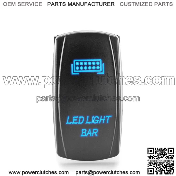 pcs Rocker Switch (LED Panel + USB Charger) 5Pin for Car ATV UTV (For: More than one vehicle) - Image 3