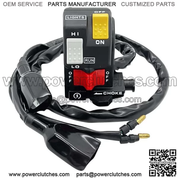 Start Stop Switch Hi Lo Headlight For Honda TRX250 FourTrax 1985 1986 1987 (For: Honda) - Image 2