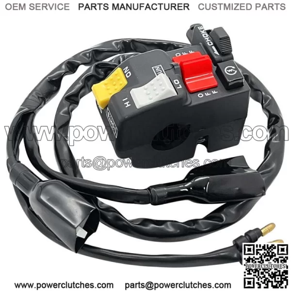 Start Stop Switch Hi Lo Headlight For Honda TRX250 FourTrax 1985 1986 1987 (For: Honda) - Image 4