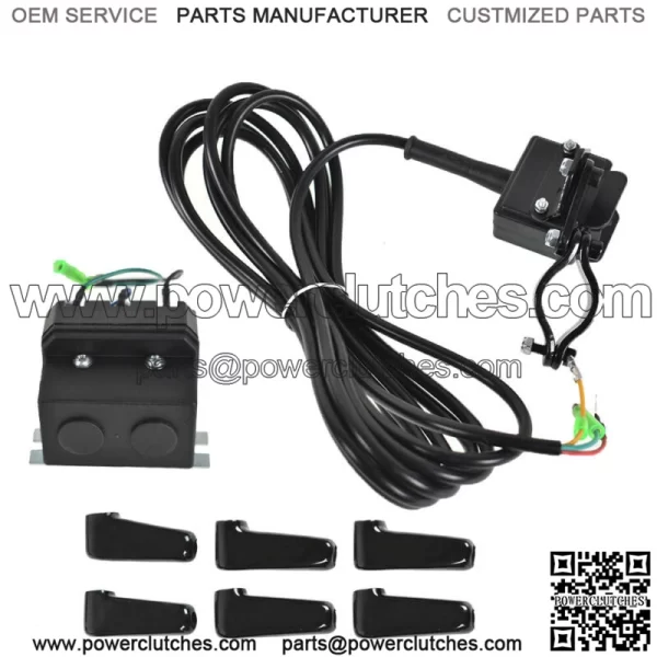 ATV 12V 250A Starter Solenoid Relay & Winch Switch Kit - Image 4