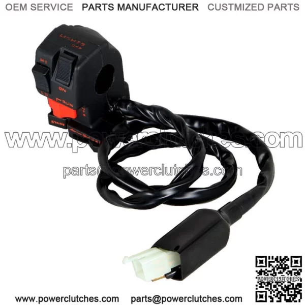 Handlebar Start Stop Kill Headlight Switch for Honda ATC250ES Big Red 250 85-87 - Image 2