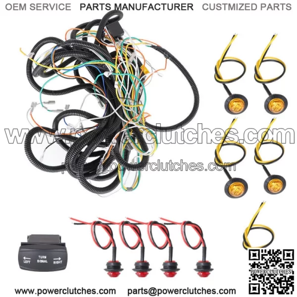 Polaris Ranger General RZR UTV Universal Turn Signal Switch Kit