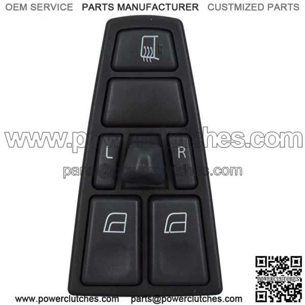 Power Window Control Switch Front Left For 2005 2006-2014 Volvo VNL 22569484