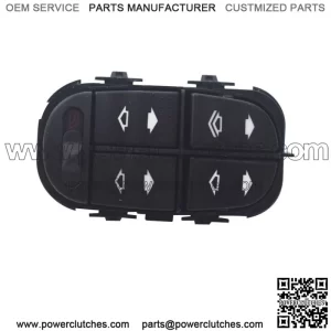 Master Power Window Switch Driver Side Left LH For 2000 01-07 Ford Focus 4 Door