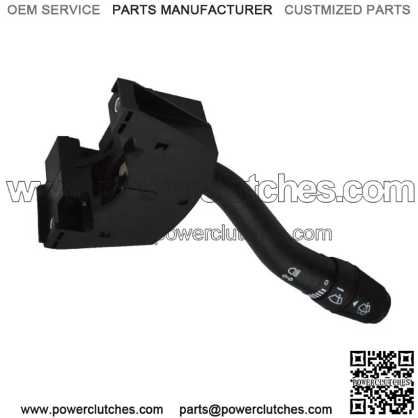 Black Turn Signal Windshield Wiper High/Low Lever Switch For 1999-2003 Ford F150