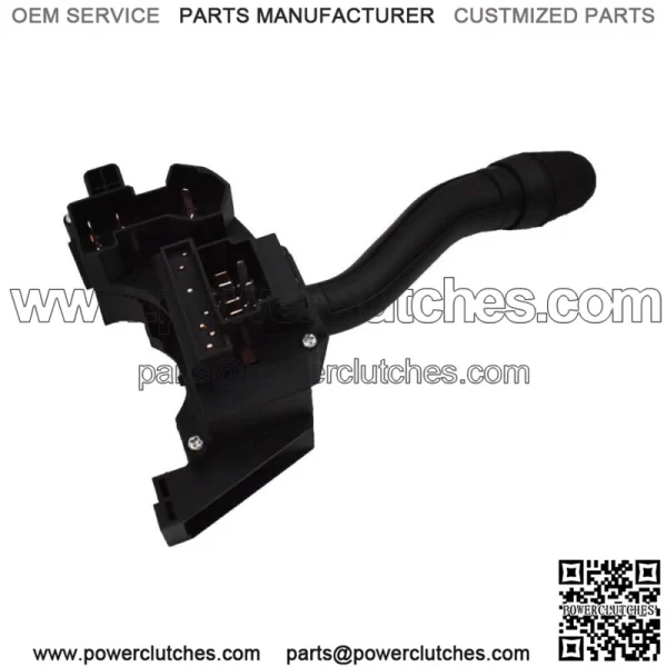 Black Turn Signal Windshield Wiper High/Low Lever Switch For 1999-2003 Ford F150 - Image 4