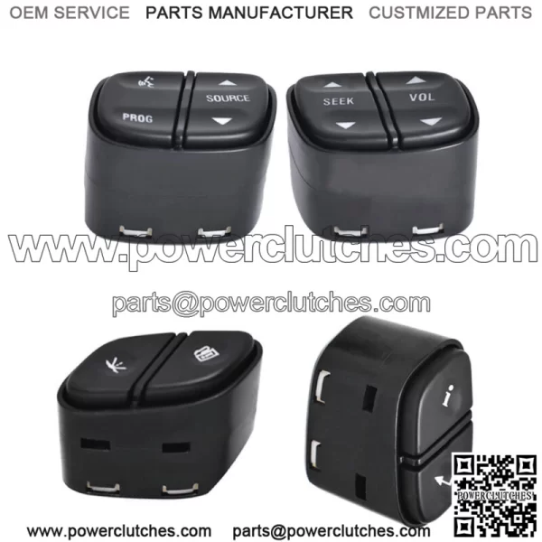 New Steering Wheel Radio Volume Control Switch For GMC Chevrolet Yukon 21997738 - Image 2