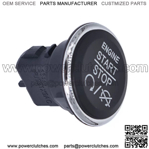 Ignition Start Stop Push Button 1FU931X9AC For 2009-2013 Chrysler Dodge Ram Jeep - Image 2