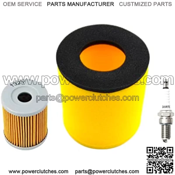 Air Filter 13781-19B00, FS-905 and Oil Filter and Spark Plug Compatible with Suzuki Quadrunner 250 LT-4WD LT-F250 2x4 4x4 King Quad 300 LT-F4WDX LT-F300F 4x4 1987-2002