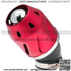 Peugeot Speedfight Vivacity Trekker 100 Grenade Sports Air Filter Red Angular...