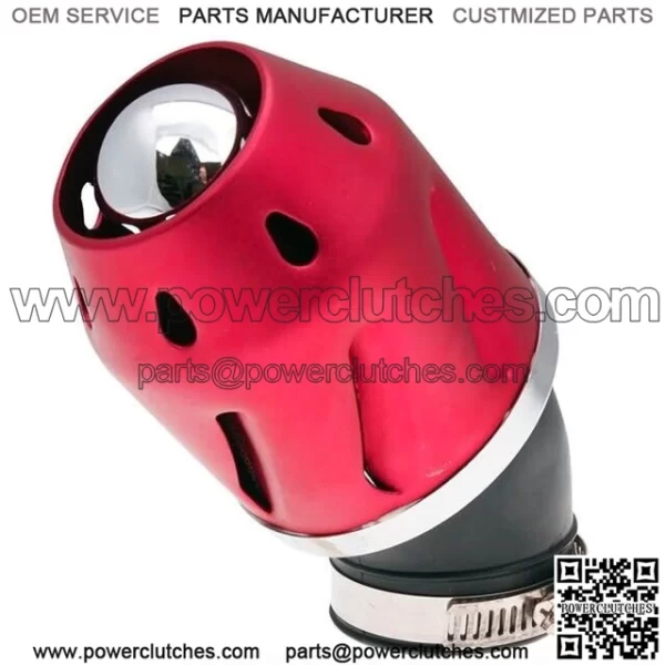 Peugeot Speedfight Vivacity Trekker 100 Grenade Sports Air Filter Red Angular...