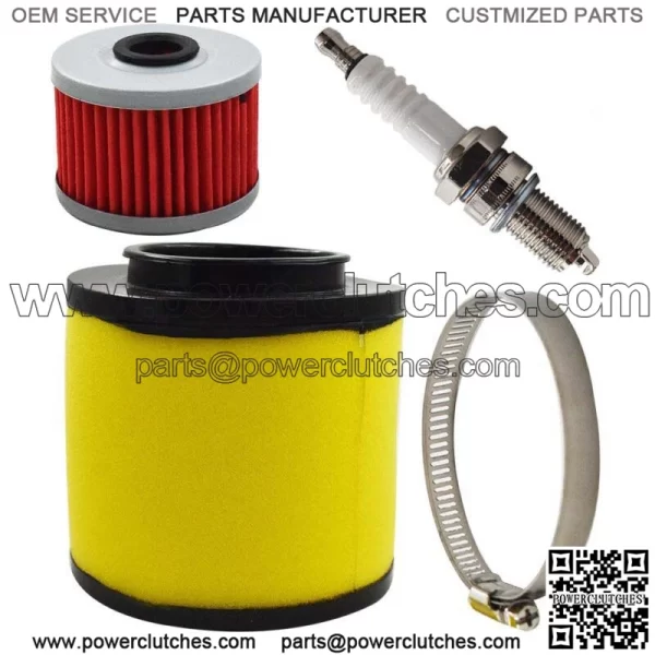 For Honda FourTrax 300 TRX300 1988-2000 Spark Plug & Air Oil Filter Tuning Kit (For: Honda)
