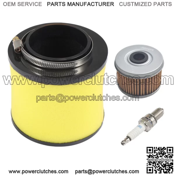 For 1988-2000 Honda FourTrax 300 TRX300 Spark Plug & Air Oil Filter Tuning Kit