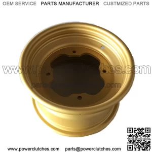 Front wheel 10", bore size 4x156, model: 156G (gold | anodized)