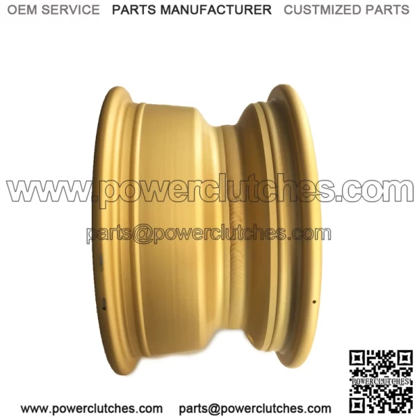 Front wheel 10", bore size 4x156, model: 156G (gold | anodized) - Image 4