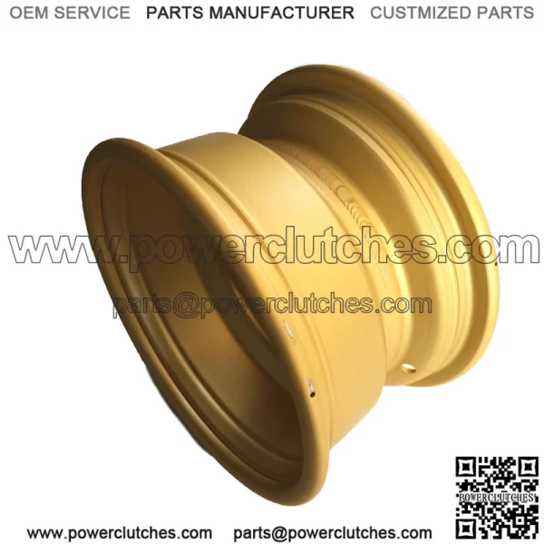 Front wheel 10", bore size 4x156, model: 156G (gold | anodized) - Image 5