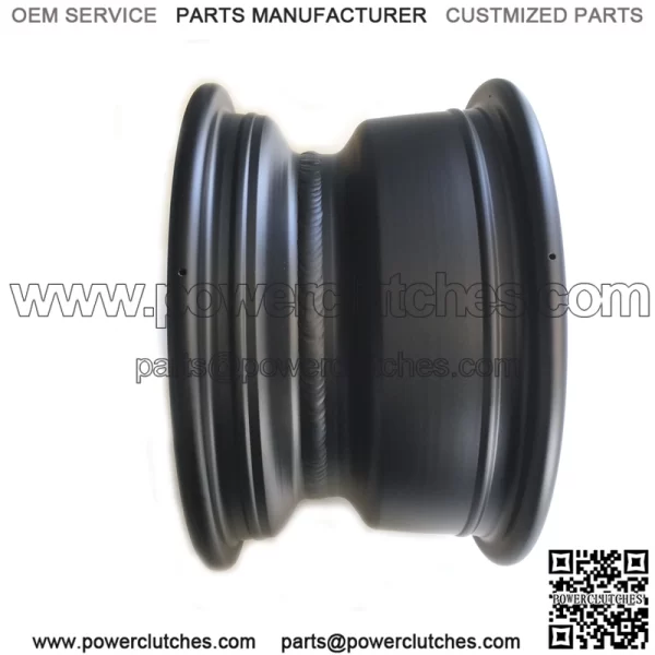 Front Wheel 10" 4x144 Bore Model: 14B (Black Powder Coated) - Image 3