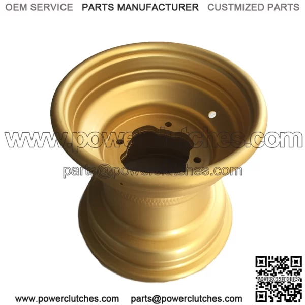 9" Rear Wheel 4x115 Model: 115G (Gold | Anodized) - Image 2