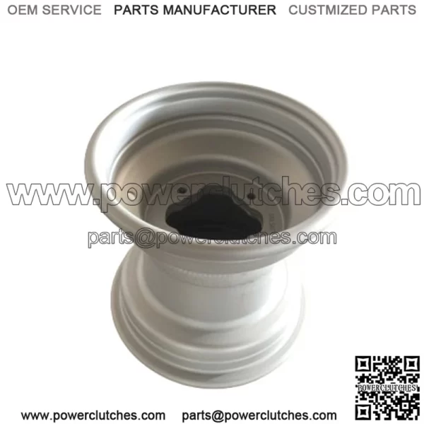 9" Rear Wheel with 4x115 Hole | Model: 115S (Silver | Anodized)