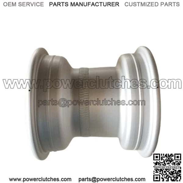 9" Rear Wheel with 4x115 Hole | Model: 115S (Silver | Anodized) - Image 3
