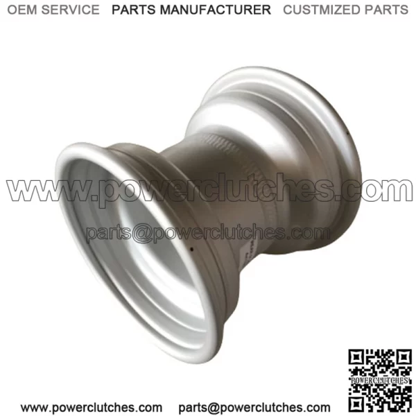 9" Rear Wheel with 4x115 Hole | Model: 115S (Silver | Anodized) - Image 5