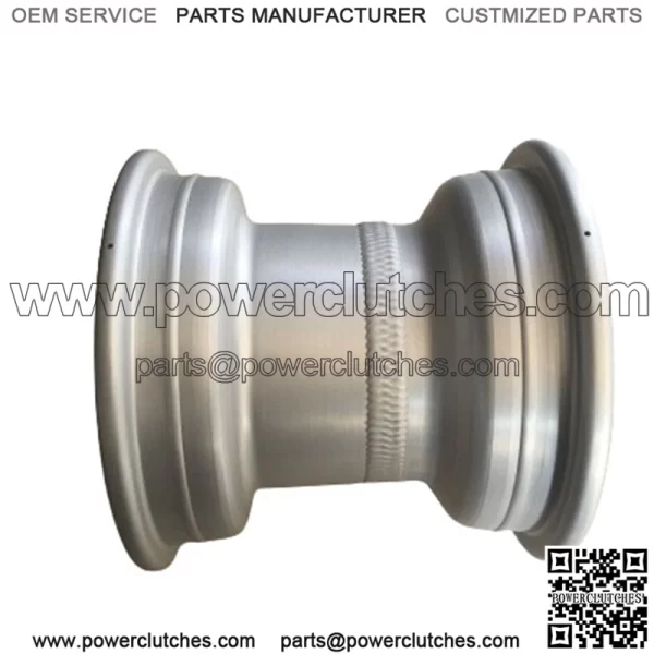 9" Rear Wheel 4x110 Hole Model: 110S (Silver | Anodized) - Image 3