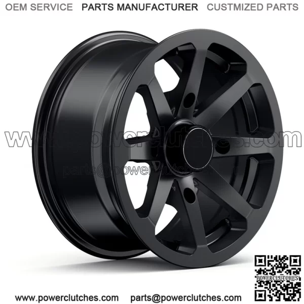 4 pcs. 15" RockTrix RT102 ATV UTV Wheels Rims | 15x7 | 4x156 4/156 | 4+3 offset (for: Polaris)