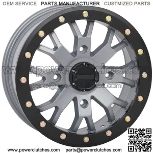Wheels UTV System 3 SB-4 Beadlock Gray (6+1) 15" Polaris RZR 1000 XP (4) (for: Polaris)