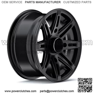 RockTrix RT103 ATV 14" Wheels - For Polaris Sportsman RZR Ranger 14x7, 4+3 (For: Polaris)