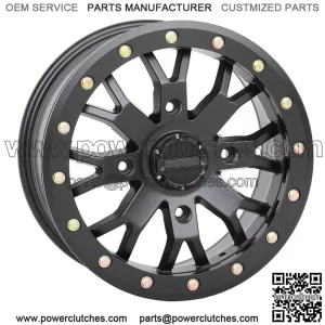 Wheels System 3 SB-4 Beadlock Black (4+3) UTV 15" Polaris RZR 1000 XP (4) (for: Polaris)