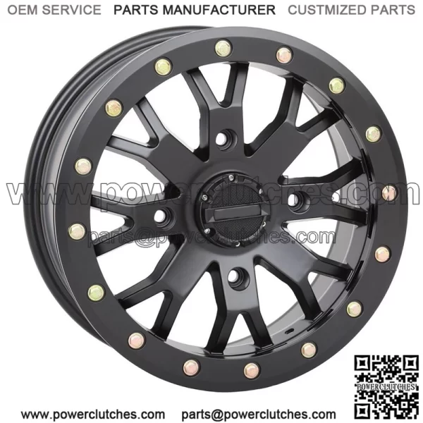 Wheels System 3 SB-4 Beadlock Black (4+3) UTV 15" Polaris RZR 1000 XP (4) (for: Polaris)