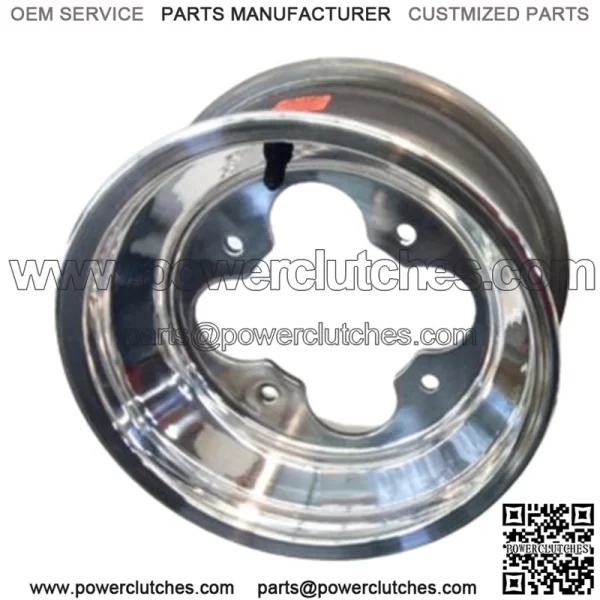 DWT A5 10" FRONT/REAR ALUMINUM WHEELS RIMS 10X5 3+2 4x110 4/110 Polaris RZR170 (For: Polaris)
