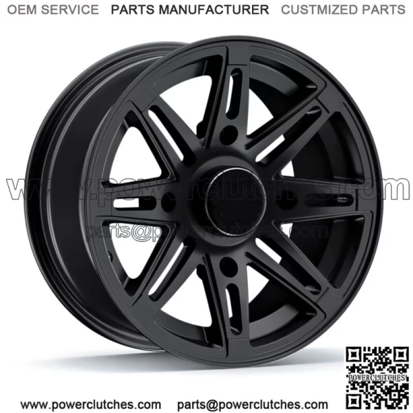 1pc 12" RockTrix RT103 ATV UTV Wheel Rim | 12x7 et10 | 4x156 4/156 | 4+3 Offset (For: Polaris)