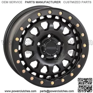 Wheels System 3 SB-6 Beadlock 15" black (6+1) Polaris RZR Turbo R and Pro R (for: Polaris)