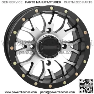 Wheels System 3 ST-3 Machined ATV 14" Sportsman RZR Ranger (for: Polaris)