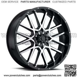 ITP Hurricane UTV Machined Wheels/Rims 18" Polaris RZR 1000 XP (4) (For: Polaris)