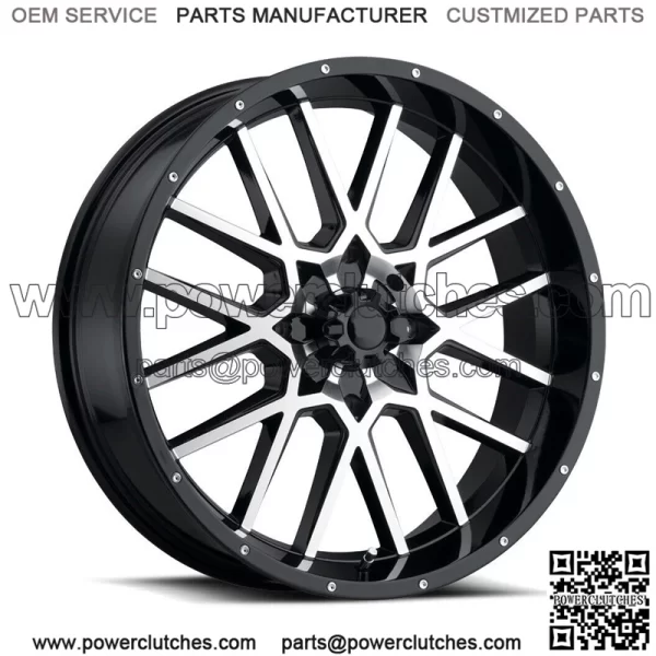 ITP Hurricane UTV Machined Wheels/Rims 18" Polaris RZR 1000 XP (4) (For: Polaris)