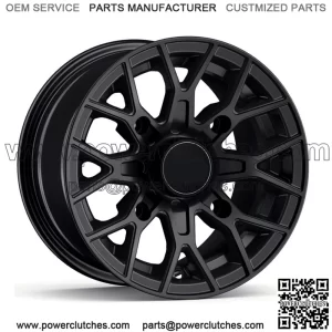 One (1) 12" RockTrix RT104 ATV Wheel Rim | 12x7 | 4x156 4/156 4-156 | 4+3 Offset (For: Polaris)