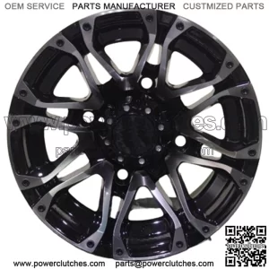POLARIS RANGER XP1000 12" STI HD3 M ALUMINUM ATV WHEELS (SET OF 4) POL10K (for: Polaris)