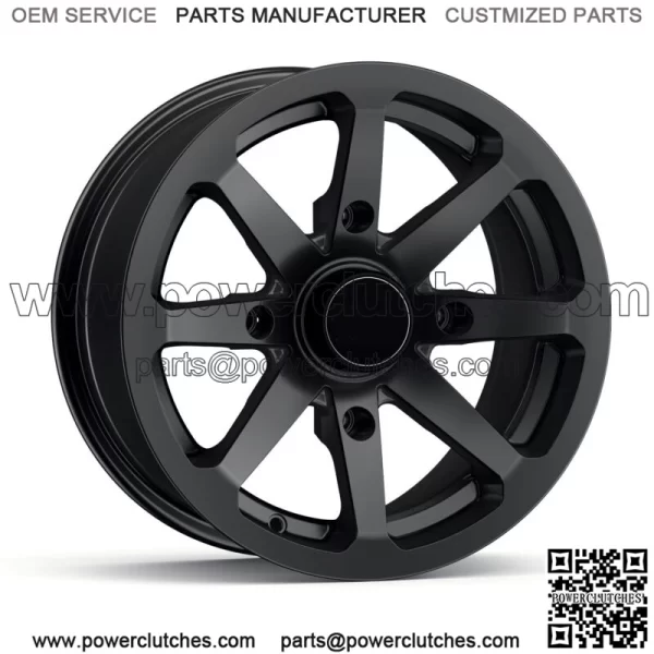 1pc 15" RockTrix RT102 ATV UTV Wheel Rim 15x7 | 4x156 4/156 | 4+3 Offset (10mm) (For: Polaris)