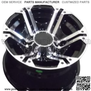 POLARIS RANGER XP1000 12" VIPER M/B ATV / UTV ALUMINUM WHEELS (SET OF 4) POL10K (for: Polaris)