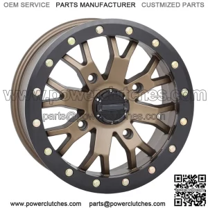 Wheels UTV System 3 SB-4 Beadlock Bronze (6+1) 14" Polaris RZR 1000 XP (4) (for: Polaris)