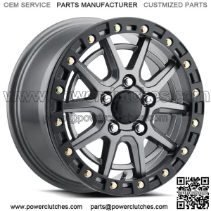 Wheels/rims ITP SD10 Beadlock 15" gray Polaris RZR Turbo R and Pro R (for: Polaris)
